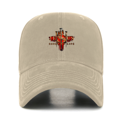 Jesus Saved My Life Christian Hats