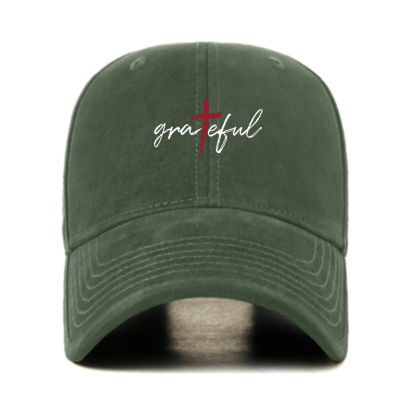 Grateful In Faith Christian Hats
