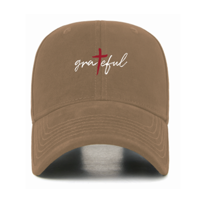 Grateful In Faith Christian Hats
