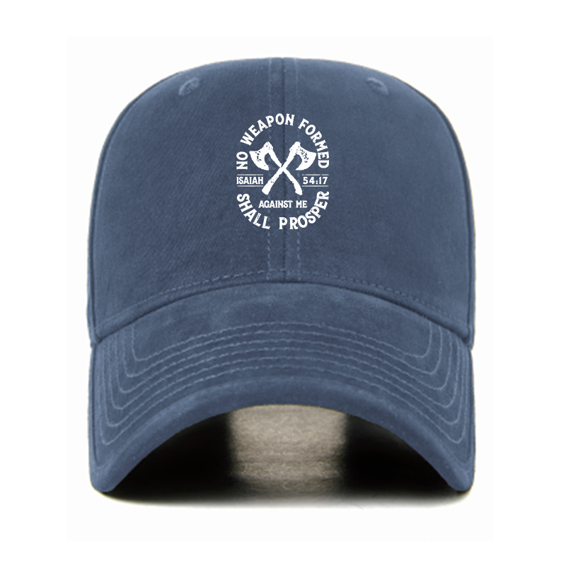 No Weapon Formed Shall Prosper - Isaiah 54:17 Christian Hats