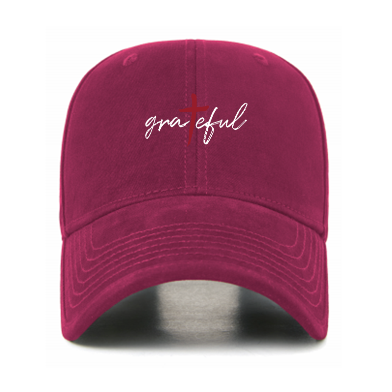 Grateful In Faith Christian Hats