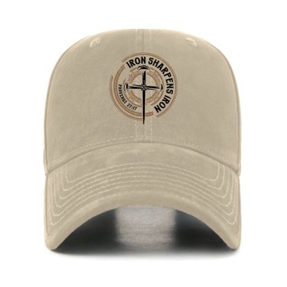 Iron Sharpens Iron - Proverbs 27:17 Christian Hats