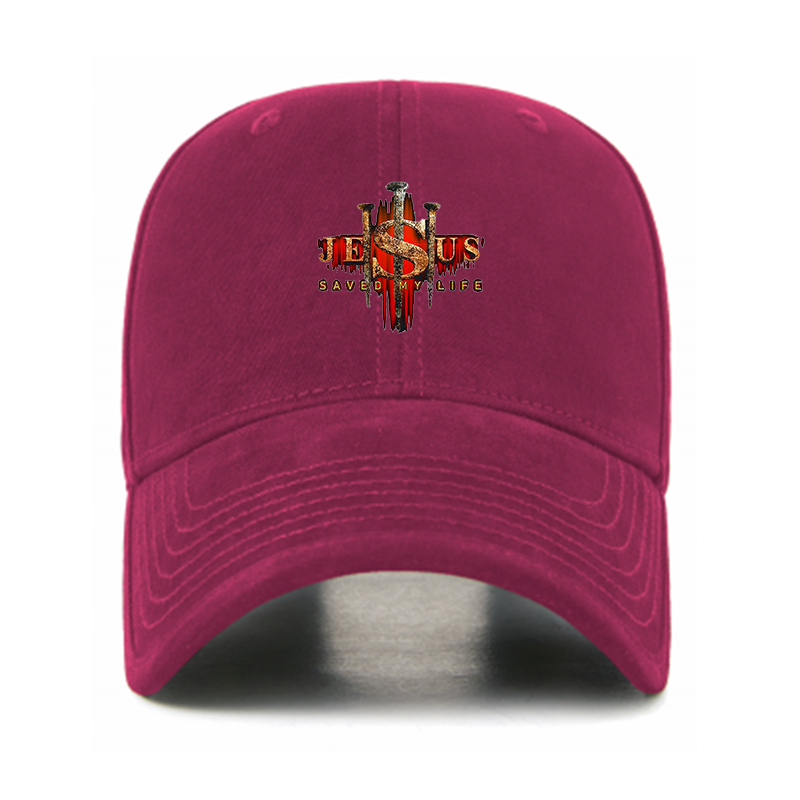 Jesus Saved My Life Christian Hats