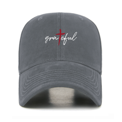Grateful In Faith Christian Hats