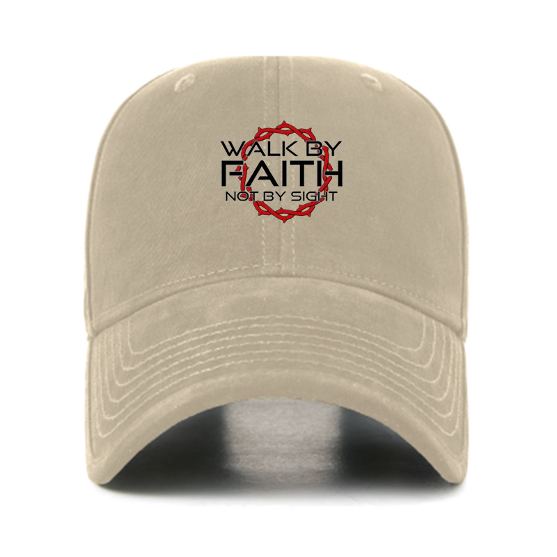 Walk by Faith, Not by Sight 2 Corinthians 5:7 Christian Hats