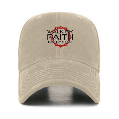Walk by Faith, Not by Sight 2 Corinthians 5:7 Christian Hats