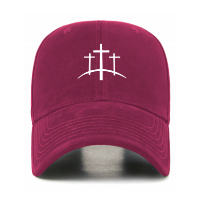 Cross Printed Christian Hats