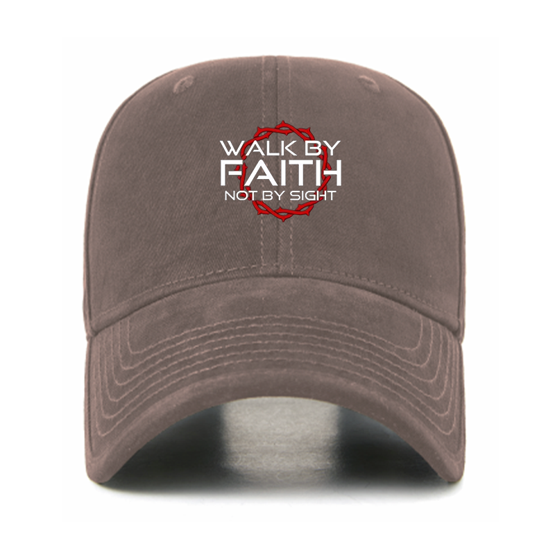 Walk by Faith, Not by Sight 2 Corinthians 5:7 Christian Hats