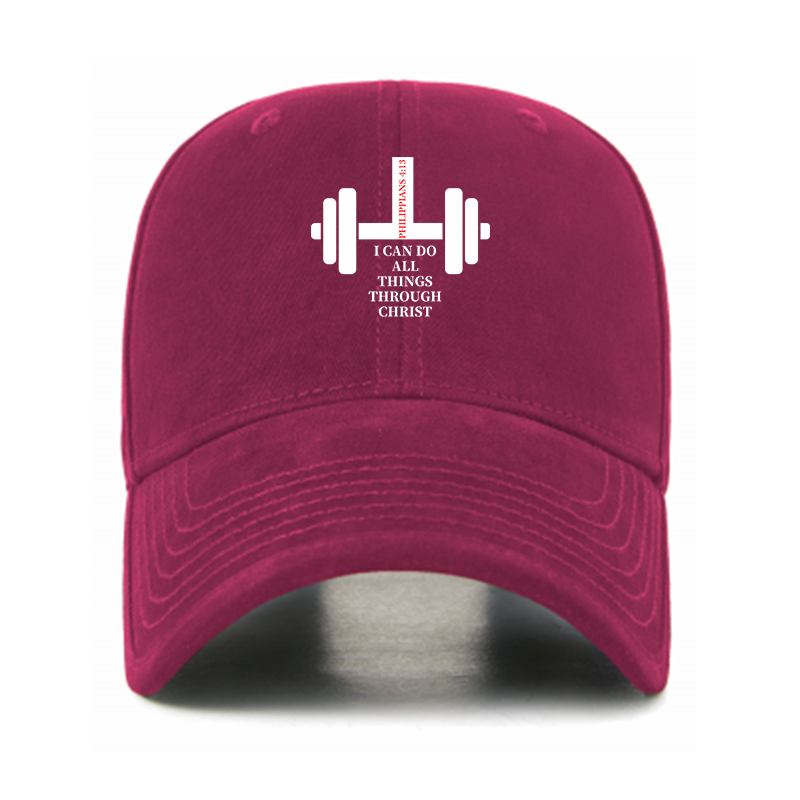 Fitness Philippians 4 : 13 Christian Hats