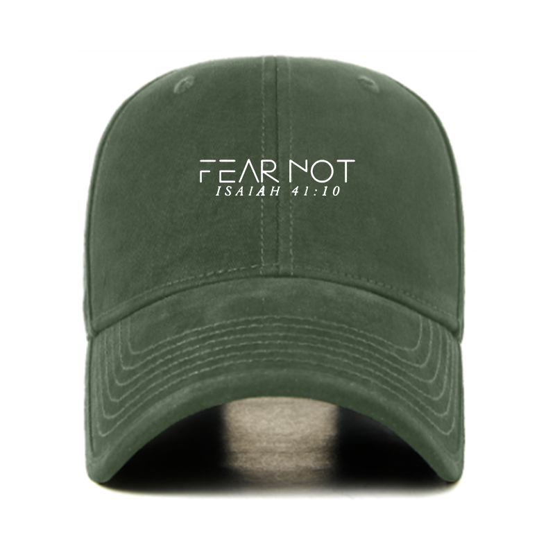 Fear Not Isaiah 41:10 Christian Hats