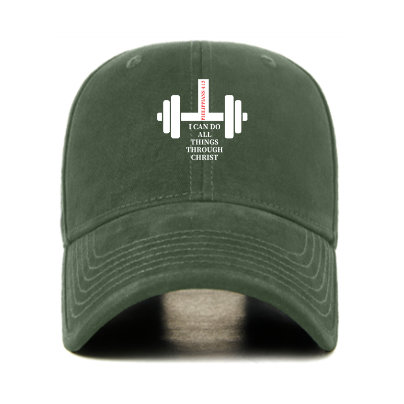 Fitness Philippians 4 : 13 Christian Hats