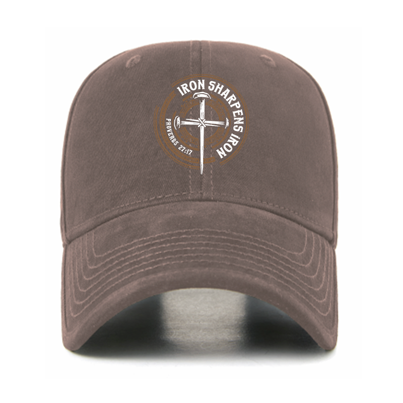 Iron Sharpens Iron - Proverbs 27:17 Christian Hats