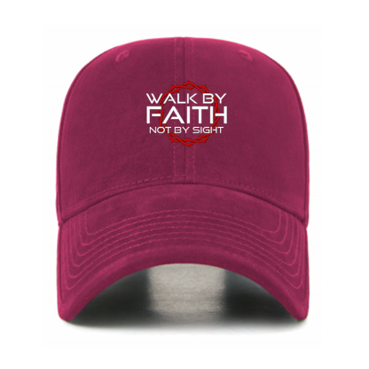 Walk by Faith, Not by Sight 2 Corinthians 5:7 Christian Hats