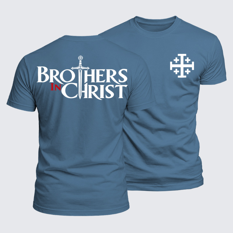 Luxe Mercerized Cotton Tee -Brother in Christ