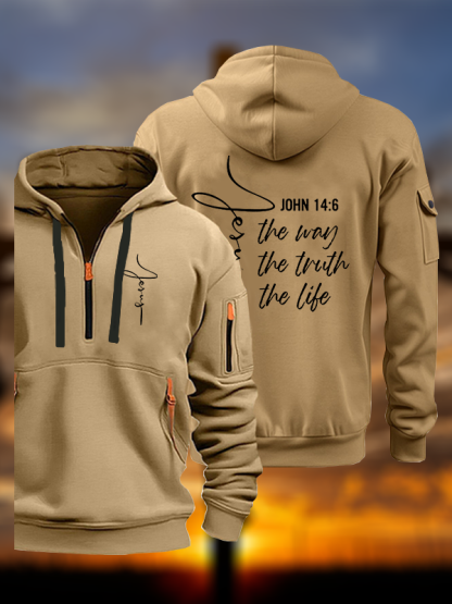 Jesus The Way The Truth The Life Jesus God Christian Zipper Hoodies