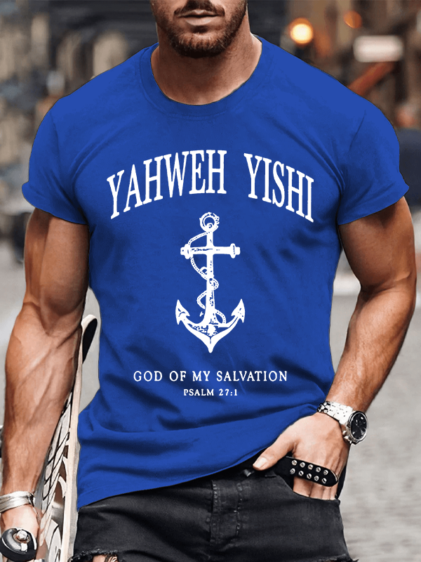 Yahweh Jesus God Christian Cotton T-Shirt