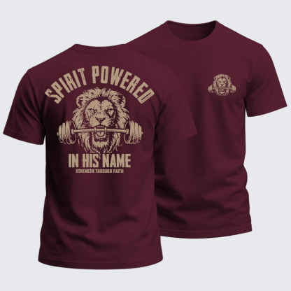 Heavyweight Cotton Tee - Spirit Powered