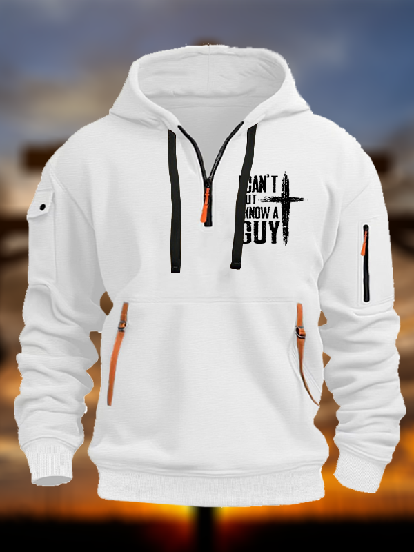I Can't But I Know A Guy Jesus God Christian Zipper Hoodies