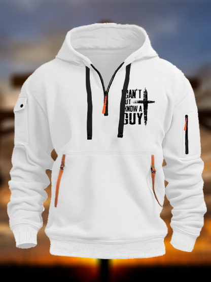 I Can't But I Know A Guy Jesus God Christian Zipper Hoodies