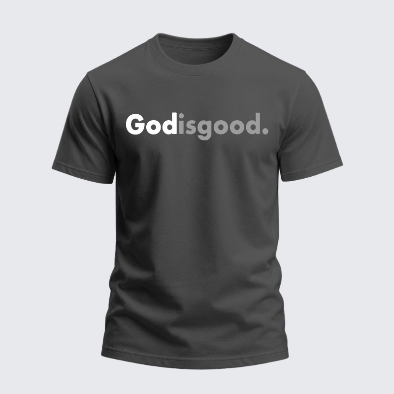 Man Of God Husband Dad Jesus God Christian Cotton T-Shirt
