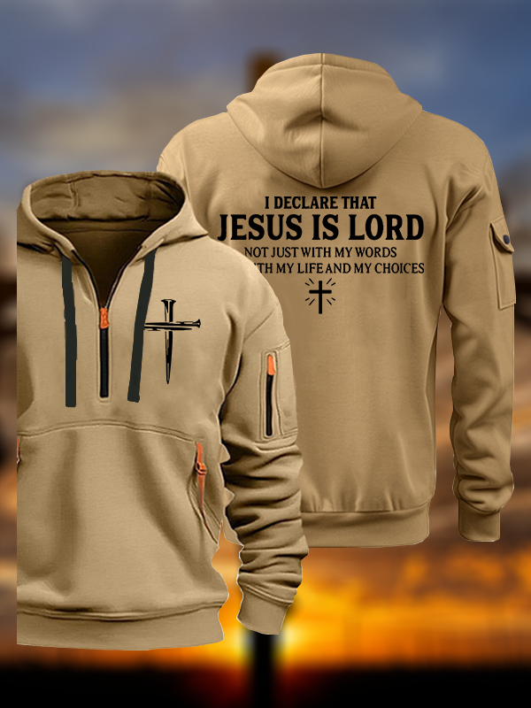 Jesus Is The Lord Jesus God Christian Zipper Hoodies