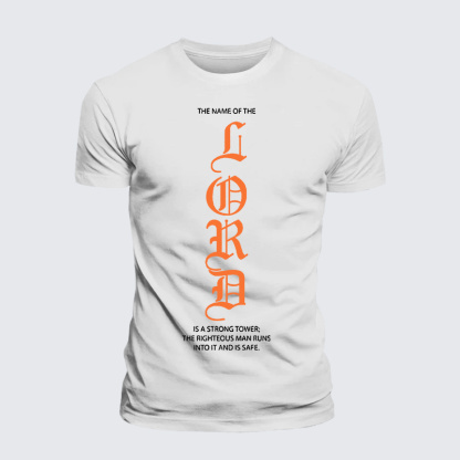 LORD Jesus God Christian Premium Mercerized Cotton Tee