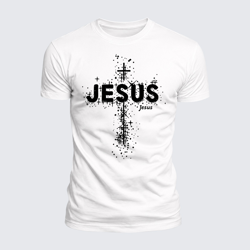 Faith Jesus God Christian  – Luxe Mercerized Interlock Cotton Tee