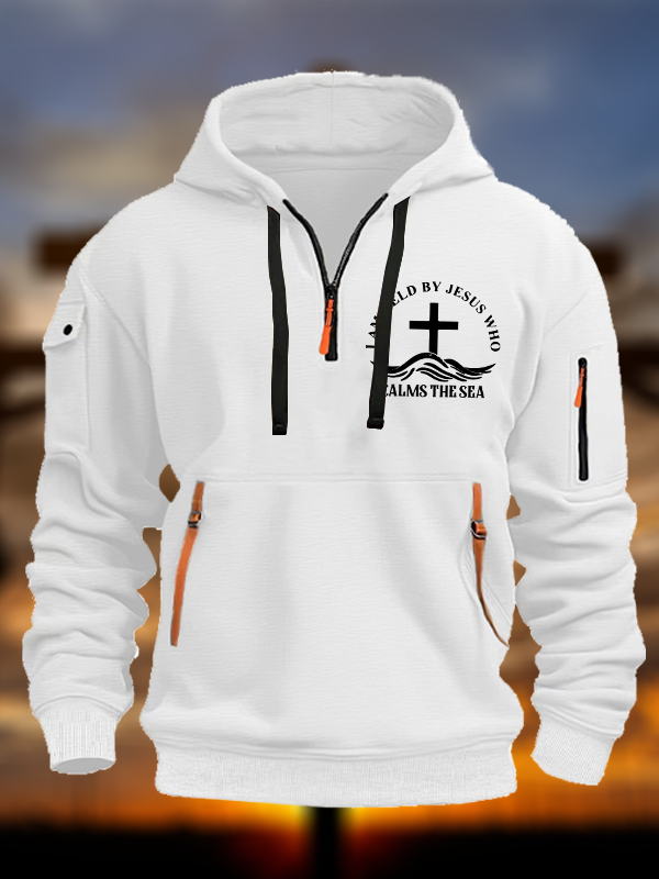 I Am Held By Jesus Who Calms The Sea Jesus God Christian Zipper Hoodies