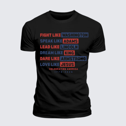 Love Like Jesus God Christian Premium Mercerized Cotton Tee