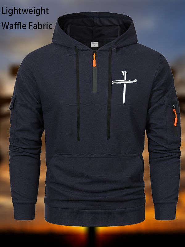 Cross Zipper Hoodies