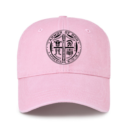 Heritage Washed Cap - Armor of God – Ephesians 6:10–18 Christian Warrior