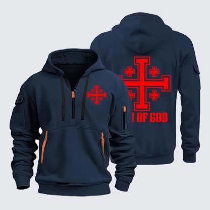 Zipper Hoodies –Son of God – Jerusalem Cross