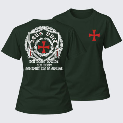 Women's T-shirts -  Non Nobis Domine, Non Nobis, Sed Nomini Tuo Da Gloriam