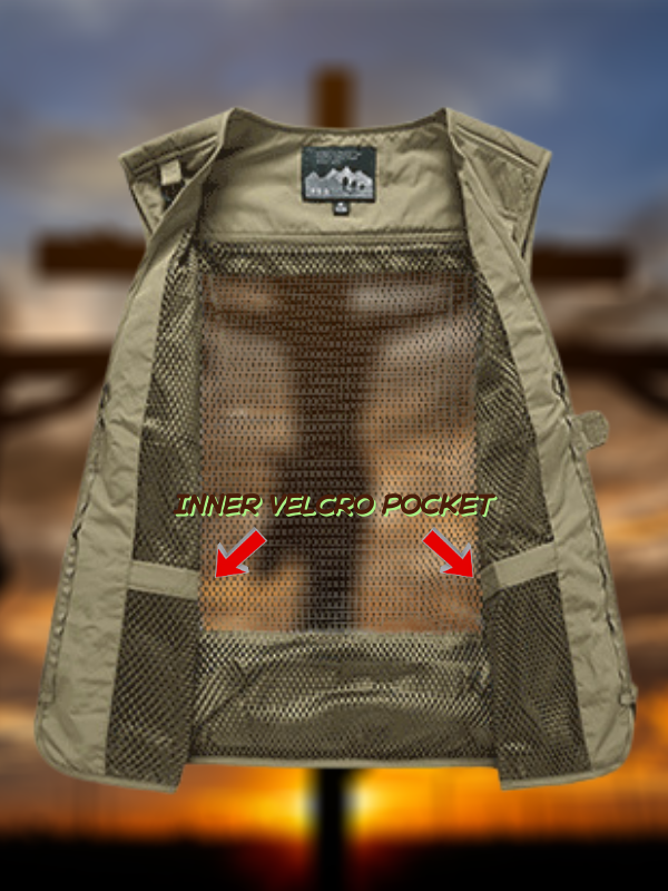 [Copy]Cross Printed Jesus God Christian Outdoor Quick-dry Vest