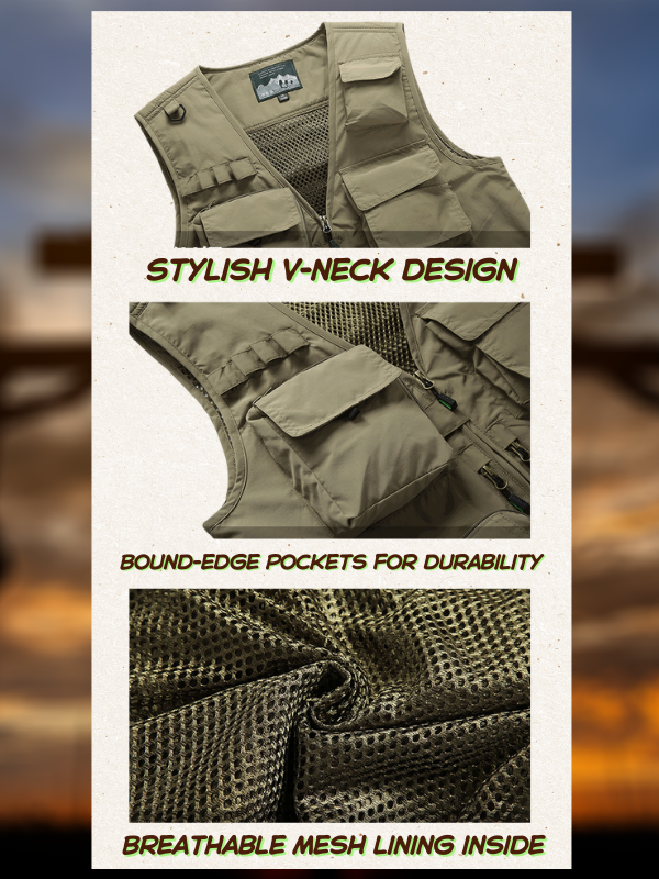 [Copy]Cross Printed Jesus God Christian Outdoor Quick-dry Vest