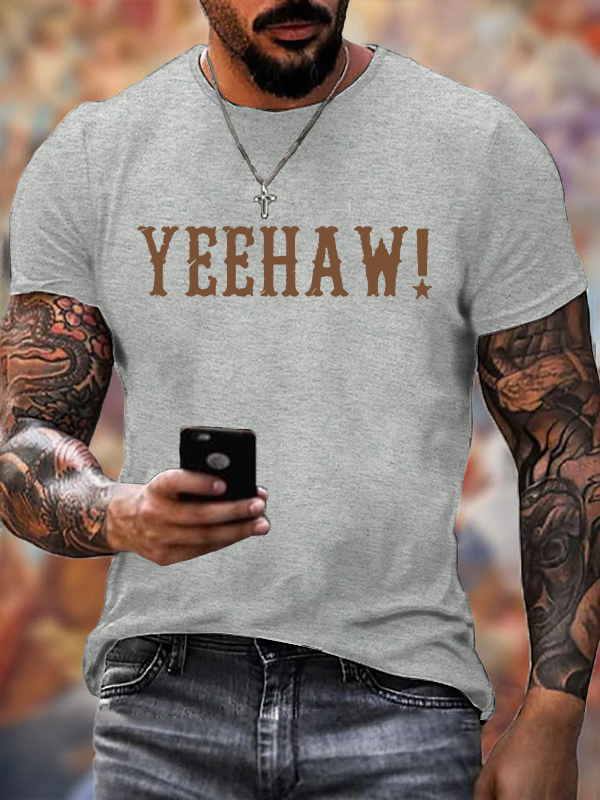 Yeehaw Christian Cotton T-Shirt