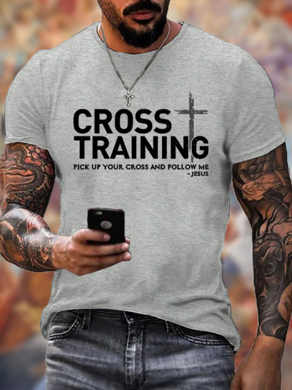 Cross Training Christian Cotton T-Shirt