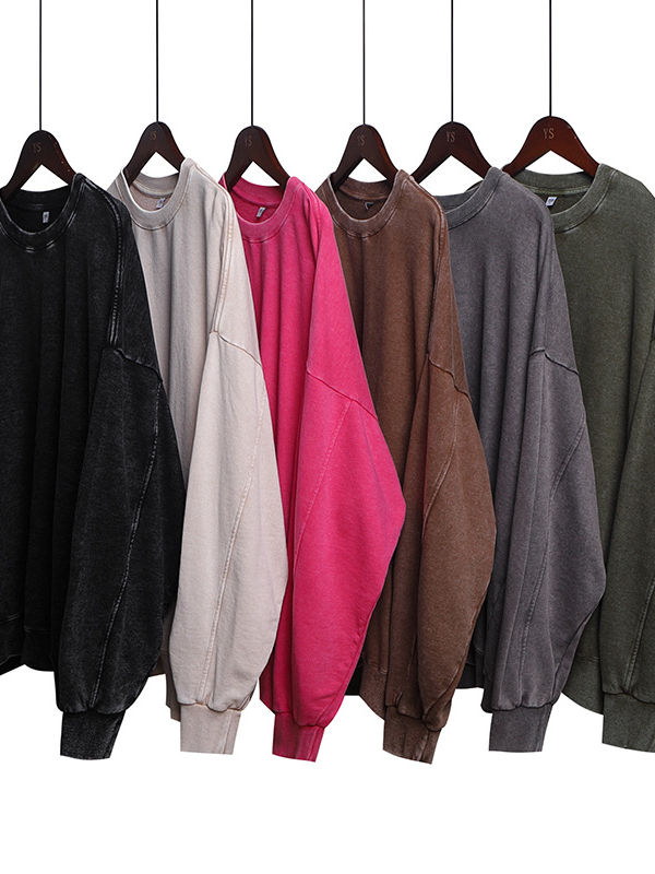 Man of Faith Christian Washed Sweatshirt