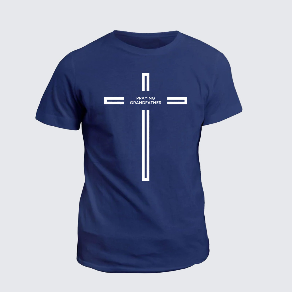 Classic Cotton Tee - Praying Grandpa