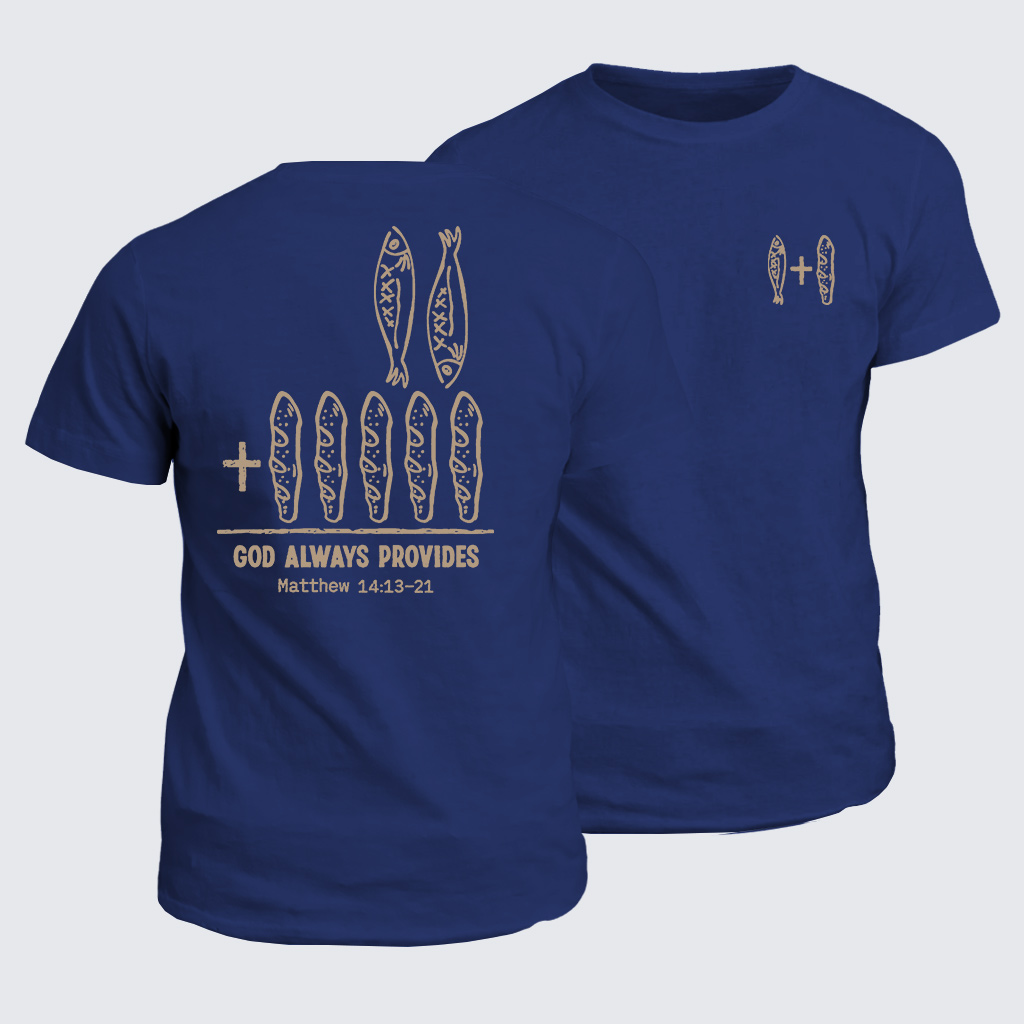 Classic Cotton Tee - God Always Provides