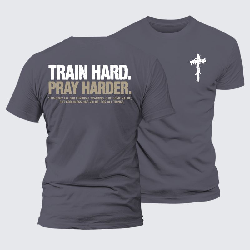 Faith Jesus God Christian Premium Mercerized Cotton Tee