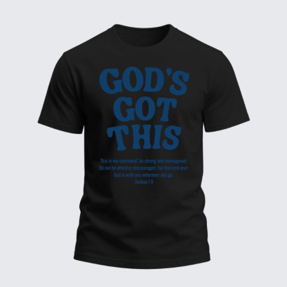 Heavyweight Cotton Tee - God's Got This Jesus God