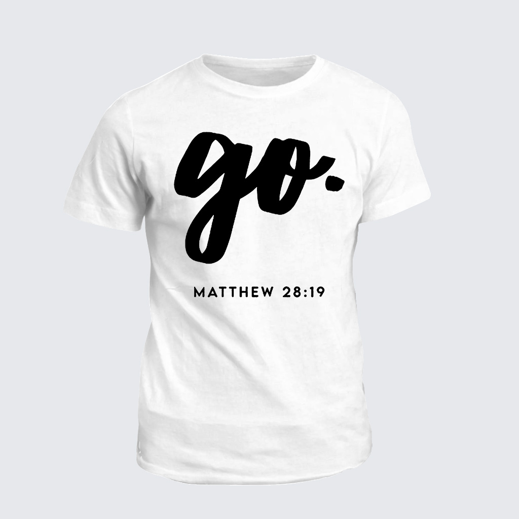Classic Cotton Tee - Go Matthew 28:19