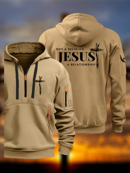 It’S Not Religion It’S A Relationship Jesus God Christian Zipper Hoodies