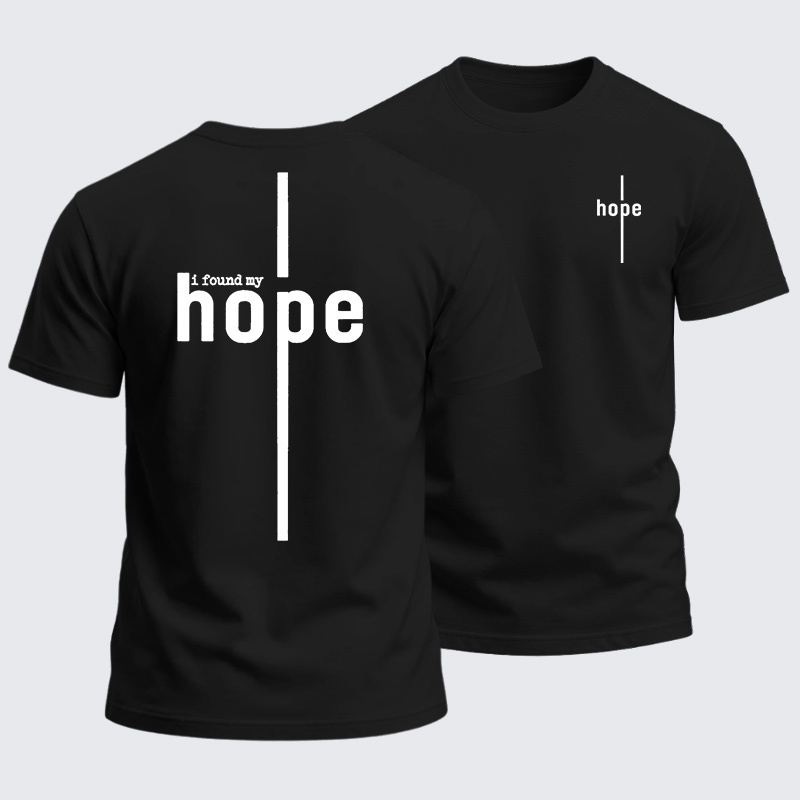 Man Of God Husband Dad Jesus God Christian Cotton T-Shirt