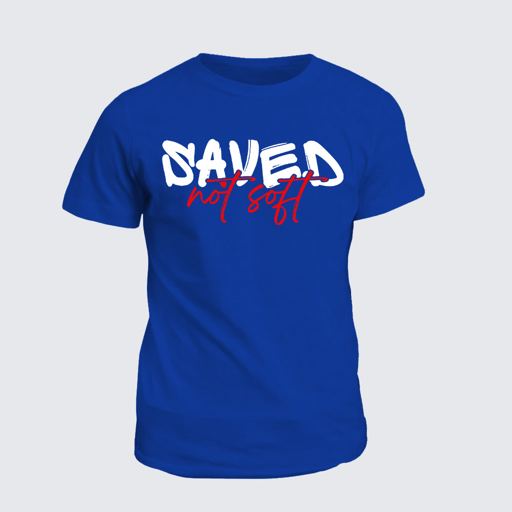 Classic Cotton Tee - Saved Not Soft