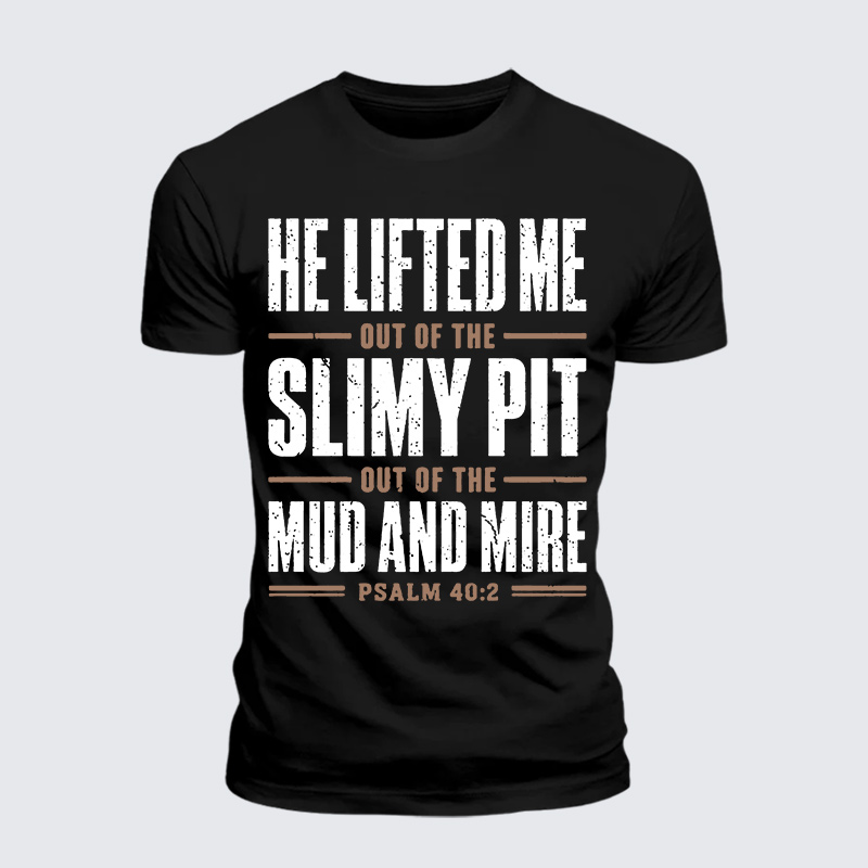 Man Of God Husband Dad Jesus God Christian Cotton T-Shirt