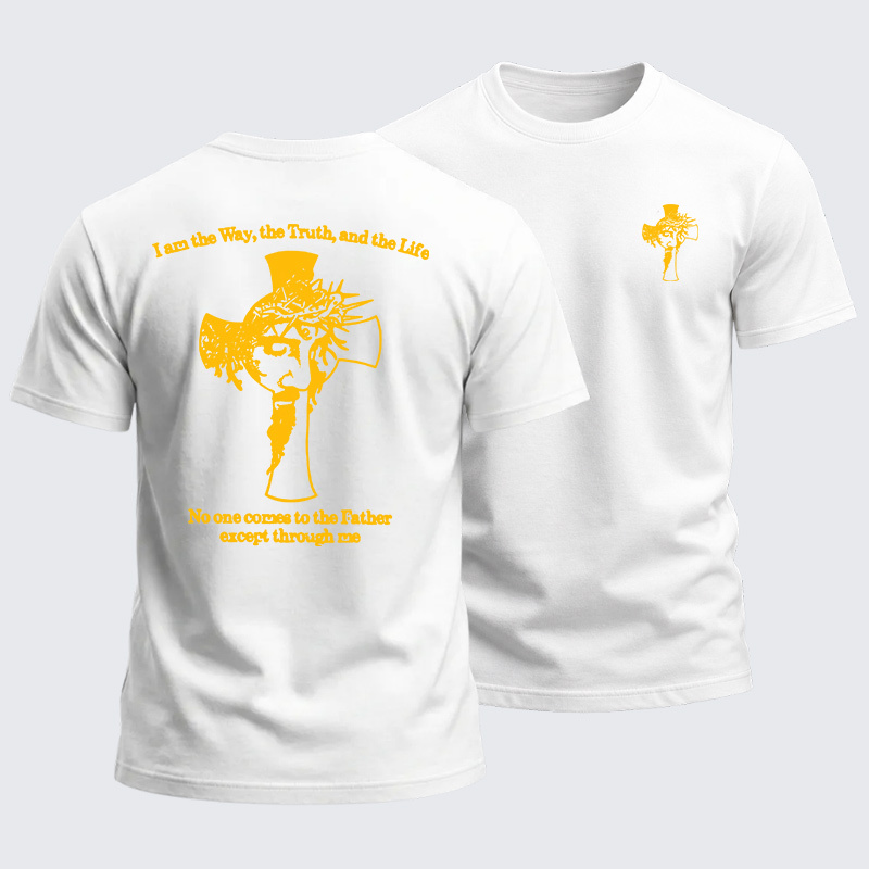 Heavyweight Cotton Tee - I am the way the truth and the life