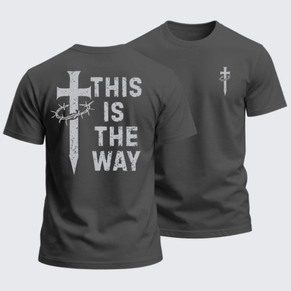 Heavyweight Cotton Tee - Religious Faith