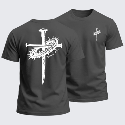 Heavyweight Cotton Tee - Paid In Full